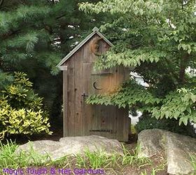 rustic garden sheds everyone should have at least one, gardening, outdoor living, repurposing upcycling, Magic Touch and Her Gardens shared Annette s garden on the blog