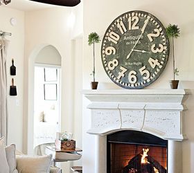 little cottage on the pond home tour, home decor, Cozy fireplace