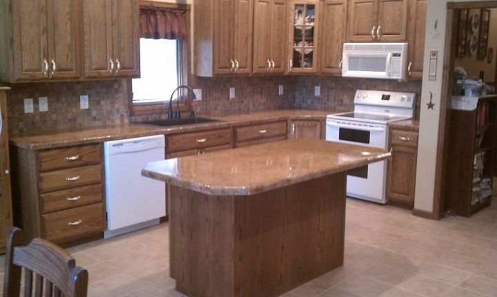 kitchen and bath remodels, bathroom ideas, home improvement, kitchen cabinets, kitchen design, small bathroom ideas, Give your kitchen space a great island and iCoat counter tops too