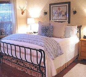 master bedroom update, bedroom ideas, home decor, I removed the rug which was wonderful Living in South Texas it feels good to have a cool floor underfoot A couple of side rugs are perfect for that first tootsie touch in the morning