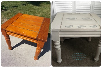before and after paint projects small furniture, chalk paint, painted furniture