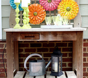 backyard patio party ideas, fireplaces mantels, outdoor living, patio, porches, Have a fun drink station