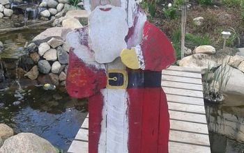Old Santa gets a garden worthy face lift