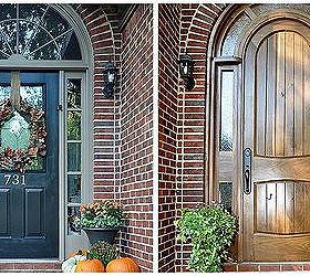 diy arched tudor door, diy, doors, how to, woodworking projects, Here is the Before After photo a front door truly exemplifies the personality of a home I kinda love this one xo