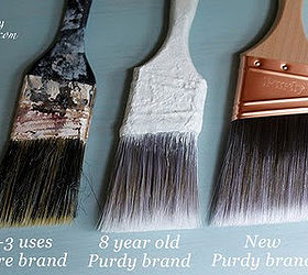 paintbrushes the good the bad and how to make them behave, cleaning tips, painting, tools