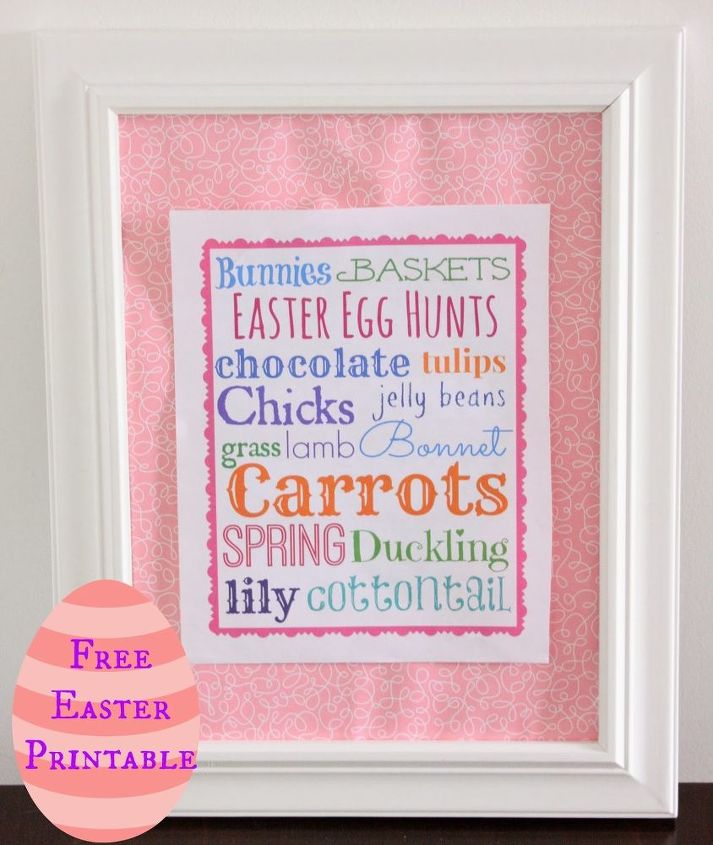 easter printable pbk inspired bunny garland, crafts, easter decorations, seasonal holiday decor