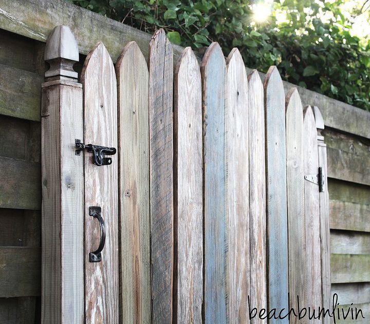 http beachbumlivin com cabecero de madera recuperada puerta de la valla, Cabecero de madera recuperada Puerta de la valla