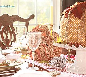 transform those pumpkins, crafts, They are the center piece at my Fall tablescape