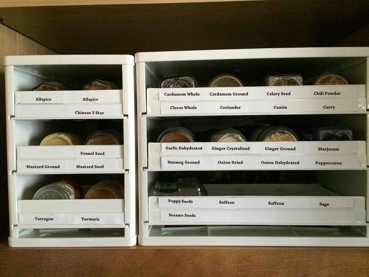 organizing accessories for kitchen, kitchen design, organizing, Spice pull out organizer
