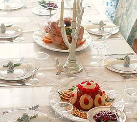 simple thanksgiving table, seasonal holiday d cor, thanksgiving decorations, White on white on white