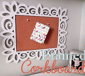 framed corkboard, crafts, Easy and simple to make for less than 10