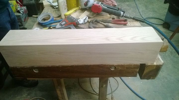 these are funeral urns we have been building for local funeral home, diy, woodworking projects, 6 This will be a flag case urn I have just started on it and will post more pictures when I deside what it will look like