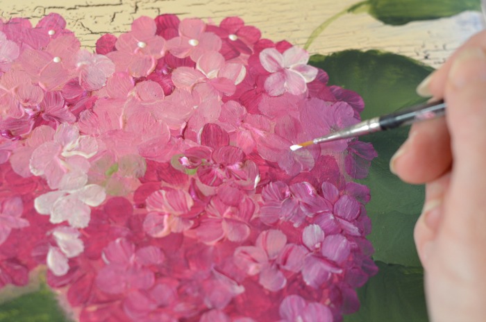learn to paint hydrangeas fast and easy, crafts, painting