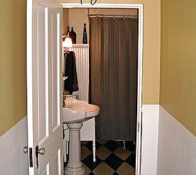 restored victorian farmhouse bathroom, bathroom ideas, home decor, home improvement, Now after renovations