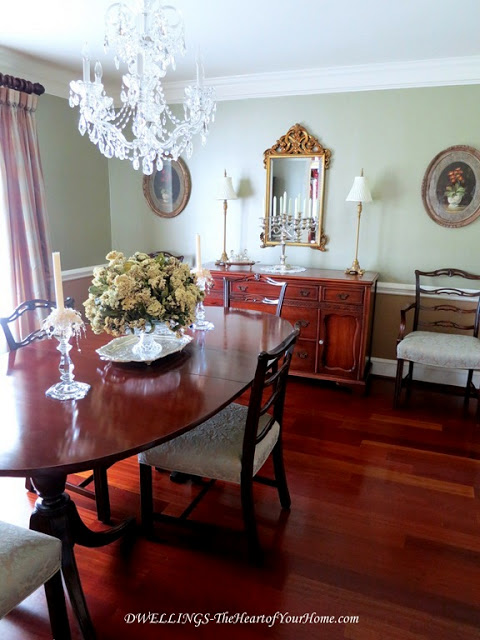 the fan favorites from last week s make it pretty monday, crafts, home decor, A family home tour Beautiful dining room
