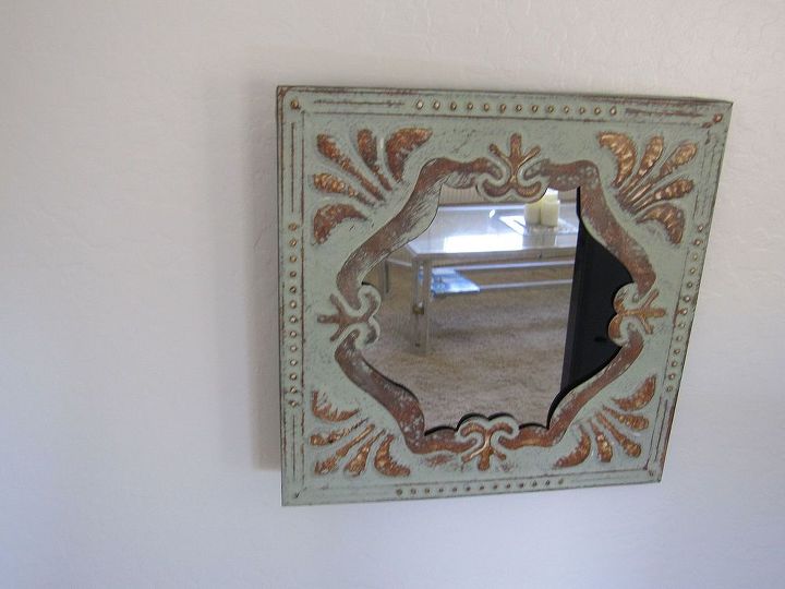 now i can see my hummingbird feeders from my chair so excited, Here is one of the mirrors from the front slightly tilted It stays this way and you really don t notice that it is slightly tilted at all