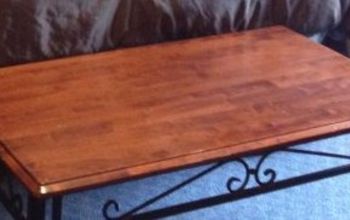Repurpose/DIY Coffee Table to Bedroom Bench