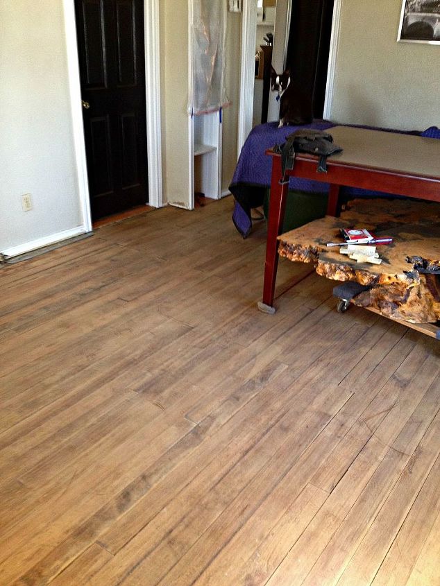 floor sanding 101 the idiot s guide, diy, flooring, home maintenance repairs, how to, Living Room is ready for finishing