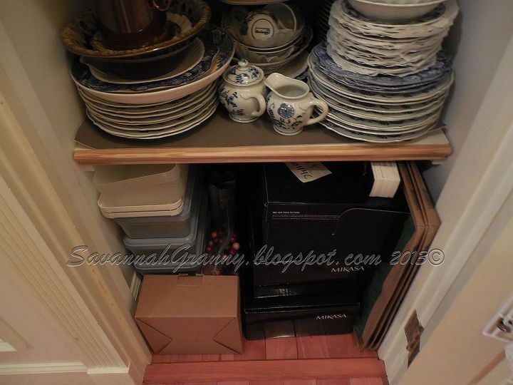 what s in your closet my closet conversion, closet, shelving ideas, storage ideas, Fourth Shelf and floor storage