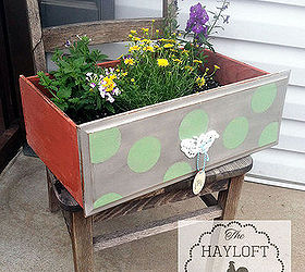 upcycle your old drawers, flowers, gardening, repurposing upcycling