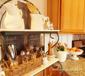 kitchen rack from found items, home decor, kitchen design, repurposing upcycling