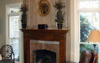 BEST OF BOTH WORLDS . . . a Mantel Makeover.