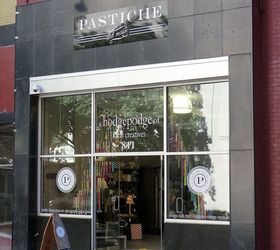 pastiche at main a new shop in lynchburg va, painted furniture, repurposing upcycling, Pastiche at Main store front
