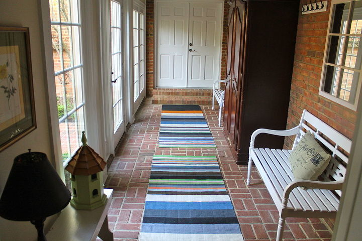 turn a breezeway into a mud room, Our mud room has one wall of windows looking onto a courtyard