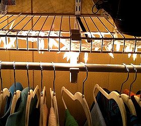 how to brighten your wardrobe literally, closet, electrical, lighting