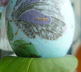 decoupaged easter eggs and diy bird nest, crafts, decoupage, easter decorations, seasonal holiday decor