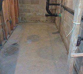 time to clean up repair and re seal the storage room in the basement, basement ideas, cleaning tips, concrete masonry, wall decor, Cleaned out ready for action