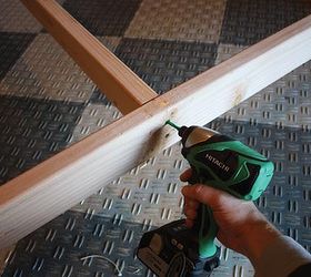 build a bed headboard from reclaimed wood, painted furniture, repurposing upcycling, rustic furniture, woodworking projects