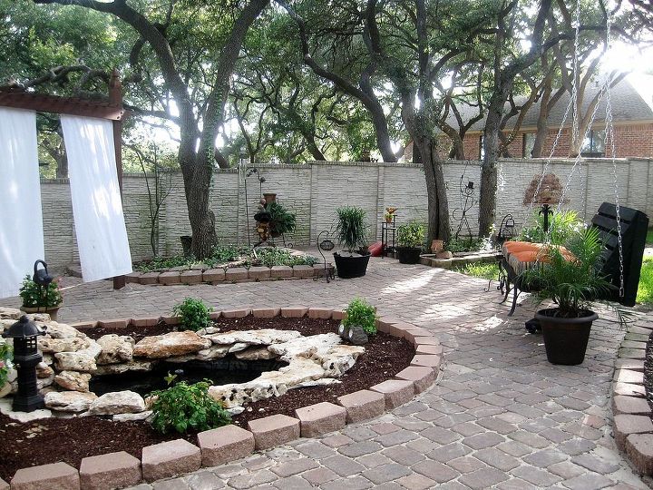 building a paved patio, concrete masonry, outdoor living, patio, Space after