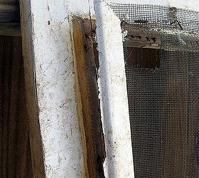 repurposed old screen door, doors, repurposing upcycling