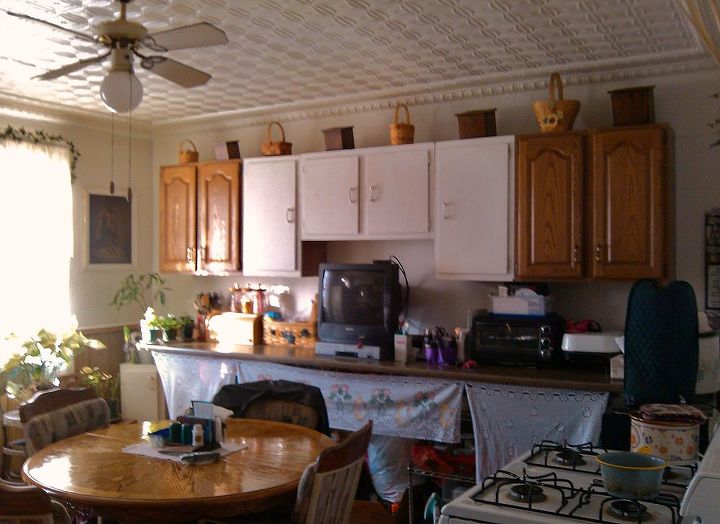 i need to match older white cabinets to the new ones, kitchen cabinets, kitchen design, painting