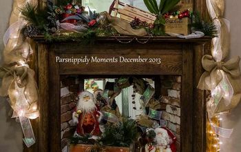 Parsnippidy Moments 2013 Christmas Mantel