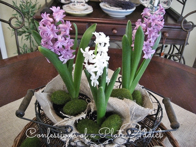 simple and rustic my easter centerpiece, easter decorations, seasonal holiday d cor