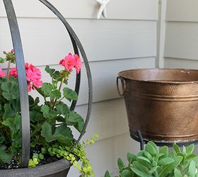 summer porch makeover, outdoor living, porches