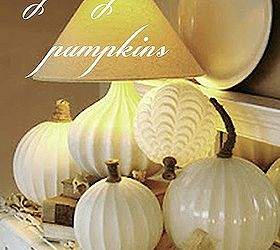 fall decor glass globe pumpkins, repurposing upcycling, seasonal holiday decor, Find easy steps to make your own at