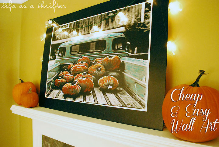 cheap amp easy wall art, crafts, electrical, seasonal holiday decor