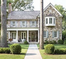 my favorite pinterest pins for january, architecture, craft rooms, home office, seasonal holiday decor, Love this stone house