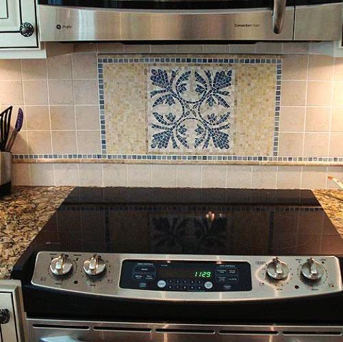 traditional kitchen decor, countertops, flooring, kitchen backsplash, kitchen cabinets, kitchen design, Custom stone backsplash