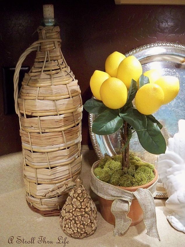 lemon topiary tutorial, crafts