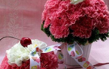 Proyecto DIY ~ ¡Haz un arreglo floral para cupcakes!