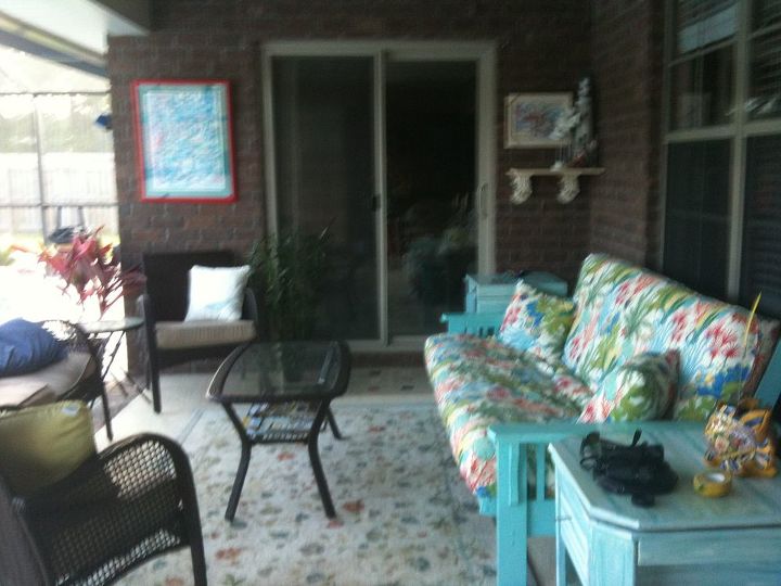 back porch transition, outdoor living, porches