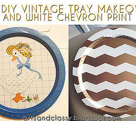 diy easy project white and gold vintage tray makeover, crafts, home decor, repurposing upcycling, First you will need the following supplies 2 cans of Spray Paint You will need to first decide what colors you want to make I obviously chose white and gold but pick something to fit your color scheme But here are links to