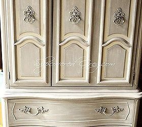 dixie wardrobe given a french inspired makeover, painted furniture, After