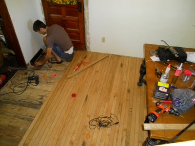 what happens when you run out of wood flooring, flooring, hardwood floors, woodworking projects, Almost done