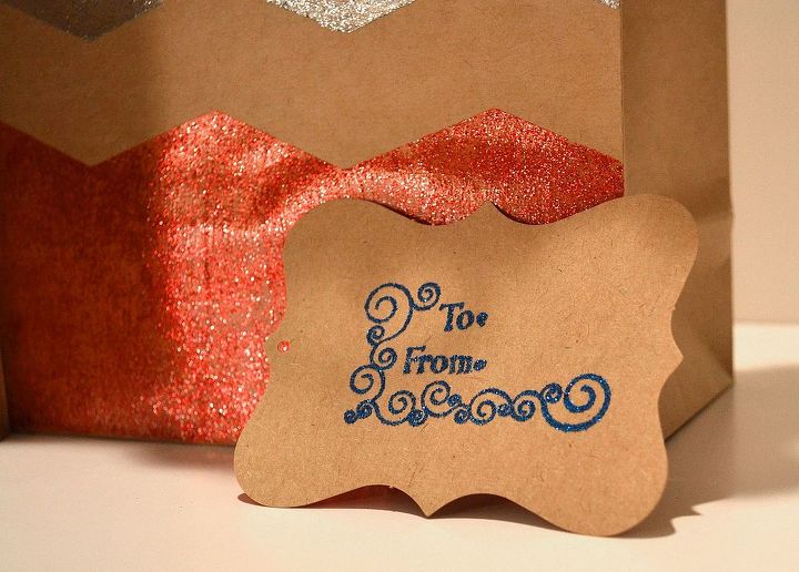 personalized decorated diy gift bags tags, crafts, A simple gift tag like this one can be strung on any package and will certainly earn a few compliments