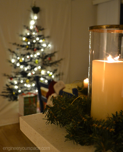 diy christmas tree ikea hack, christmas decorations, seasonal holiday decor